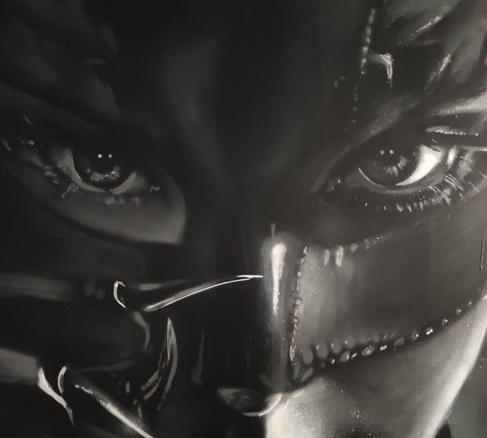 Graffiti mural Gimnasio