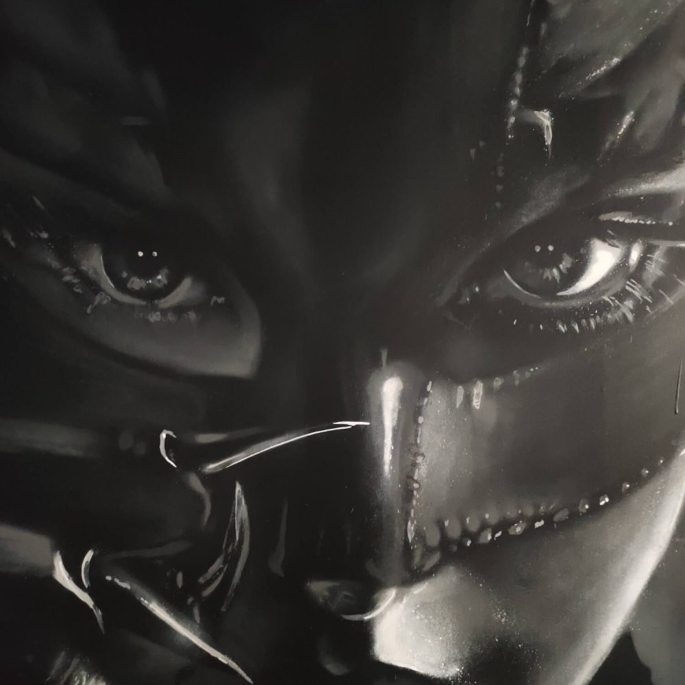 Graffiti mural Gimnasio