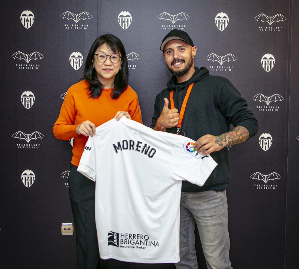 moreno mural evento valencia cf