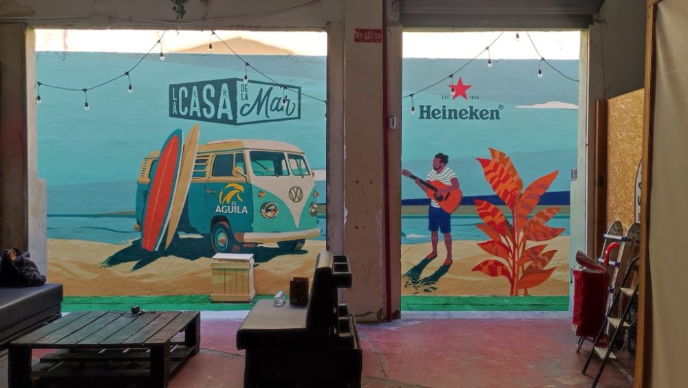 Mural graffiti, Valencia