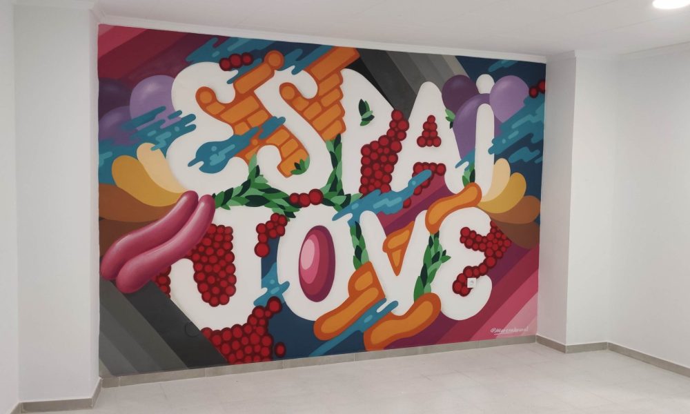 Mural, centro Benetusser