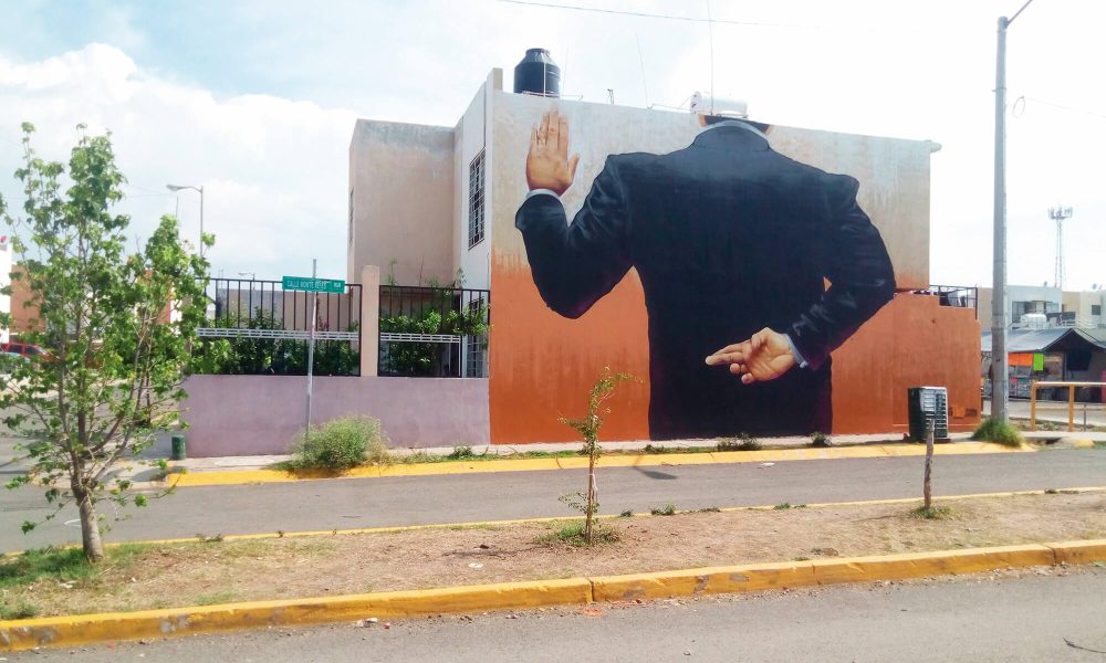 Graffiti, México, políticos